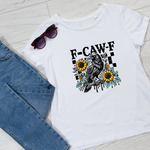 F Caw F T-Shirt – Halloween Statement Tee