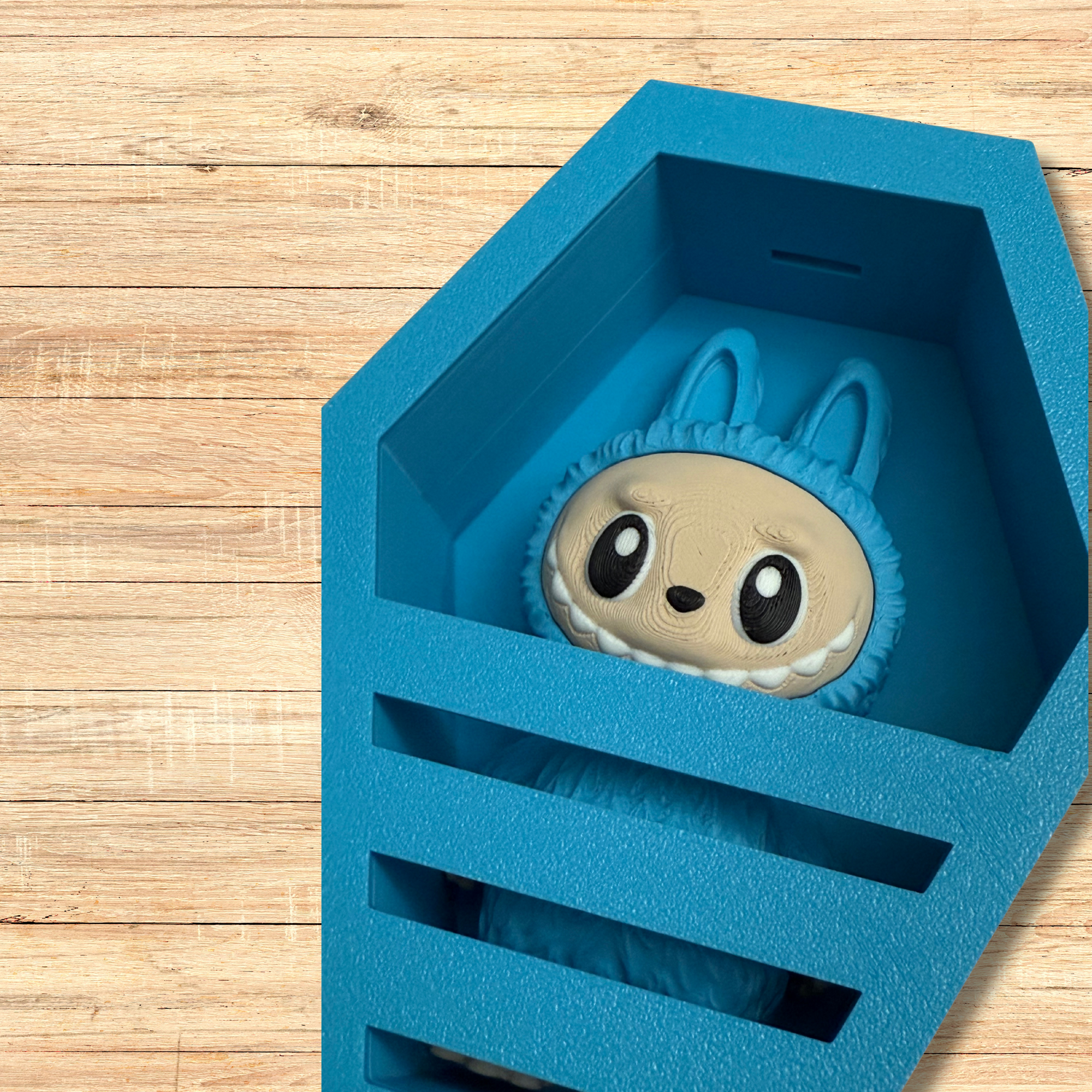Labubu-Inspired Coffin – 3D Printed Display Prop