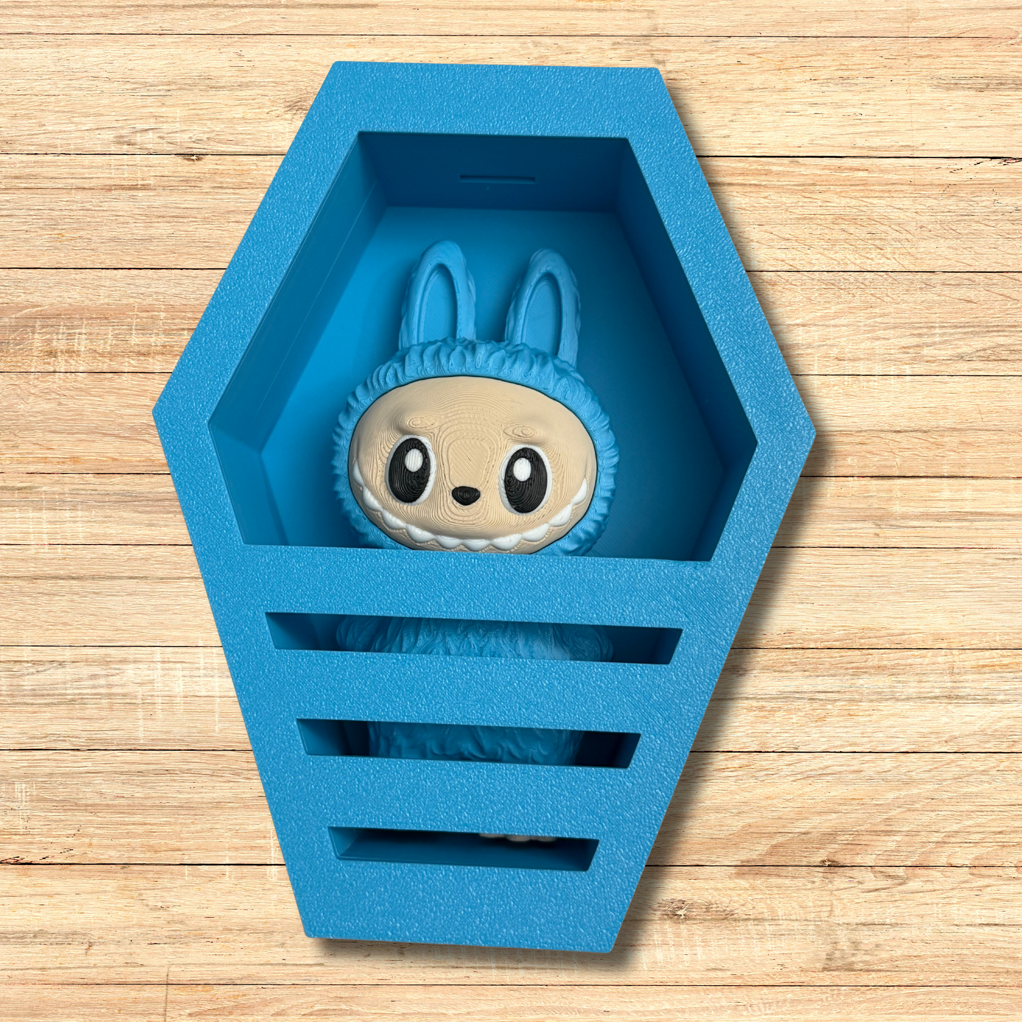 Labubu-Inspired Coffin – 3D Printed Display Prop