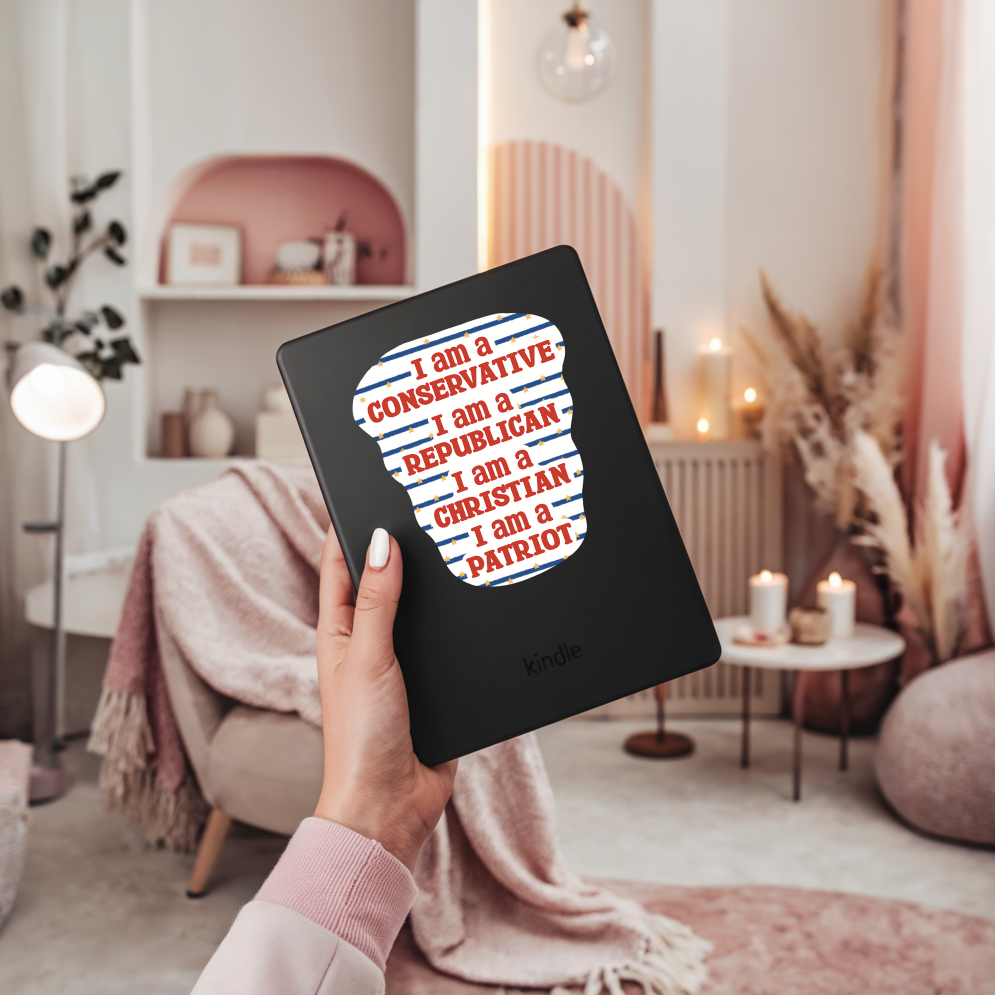 Republican, Conservative, Christian, Patriotic Stickers – Set of 12 Stickers