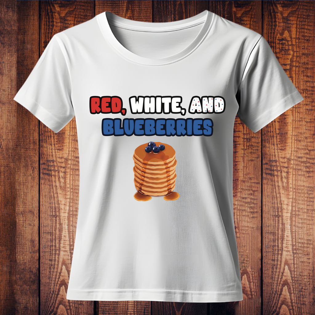 Red, White, and Blueberries Patriotic Hoodie – USA Graphic Sweatshirt
