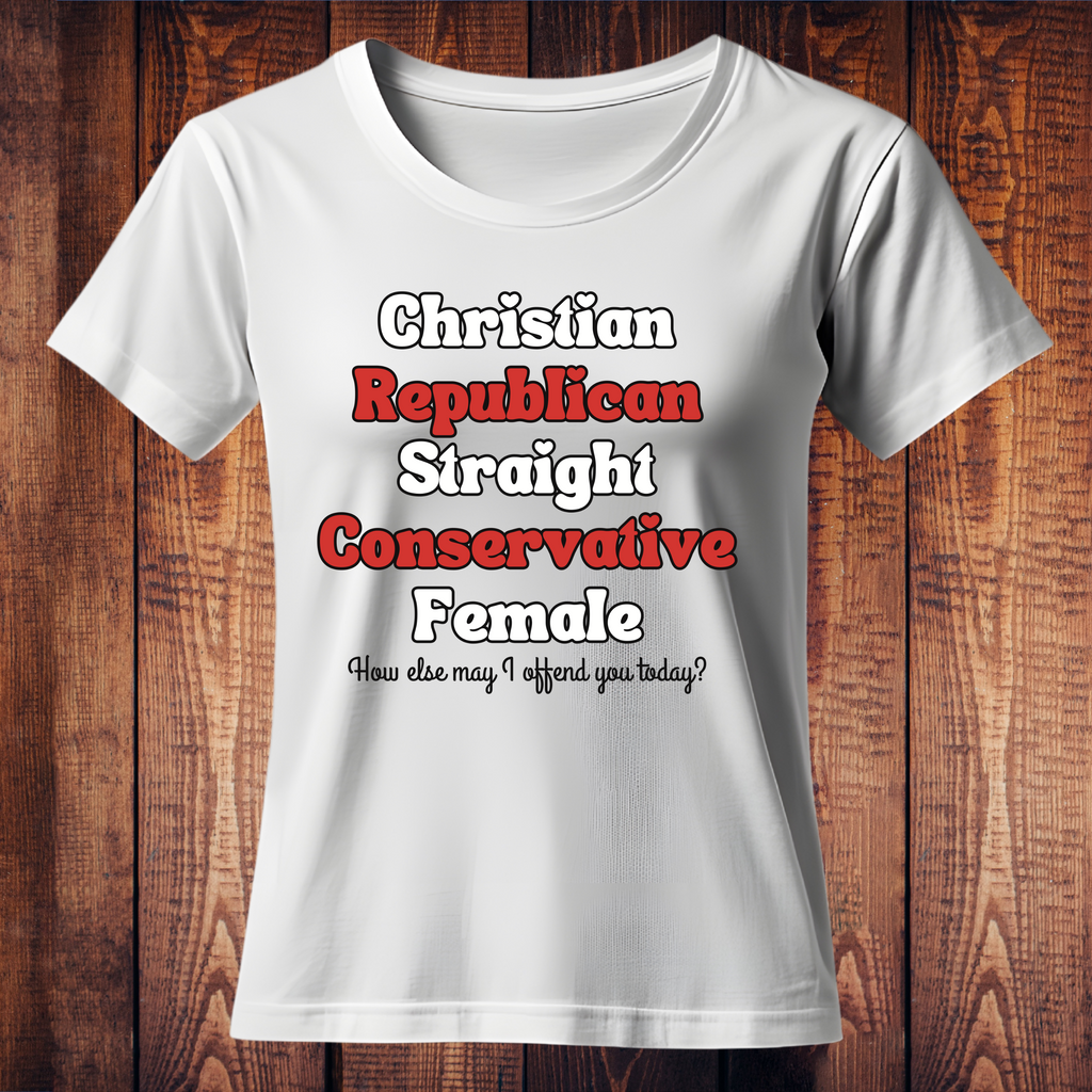 Christian Republican Straight Conservative Female Hoodie or Sweatshirt – Statement Apparel