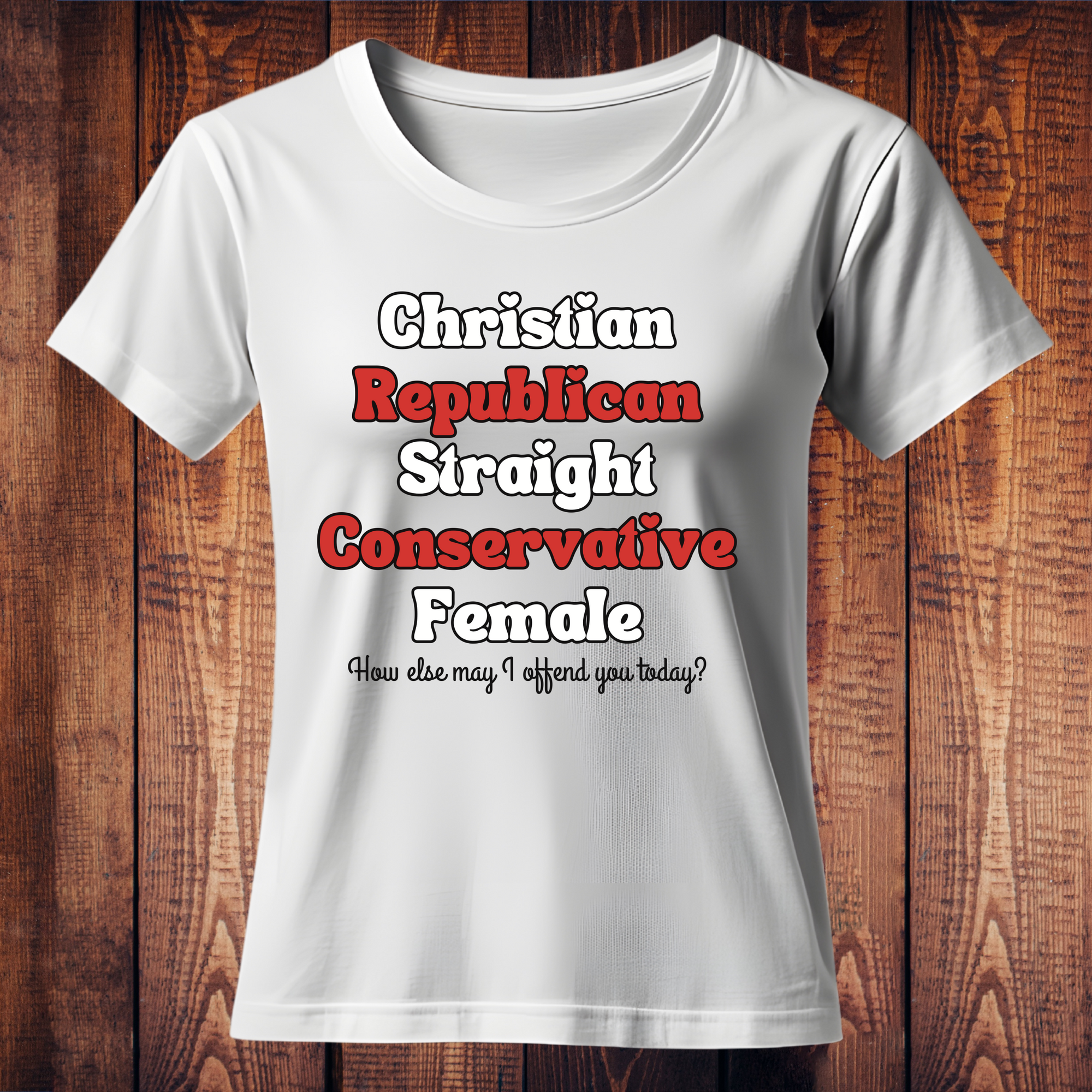 Christian Republican Straight Conservative Female Hoodie or Sweatshirt – Statement Apparel