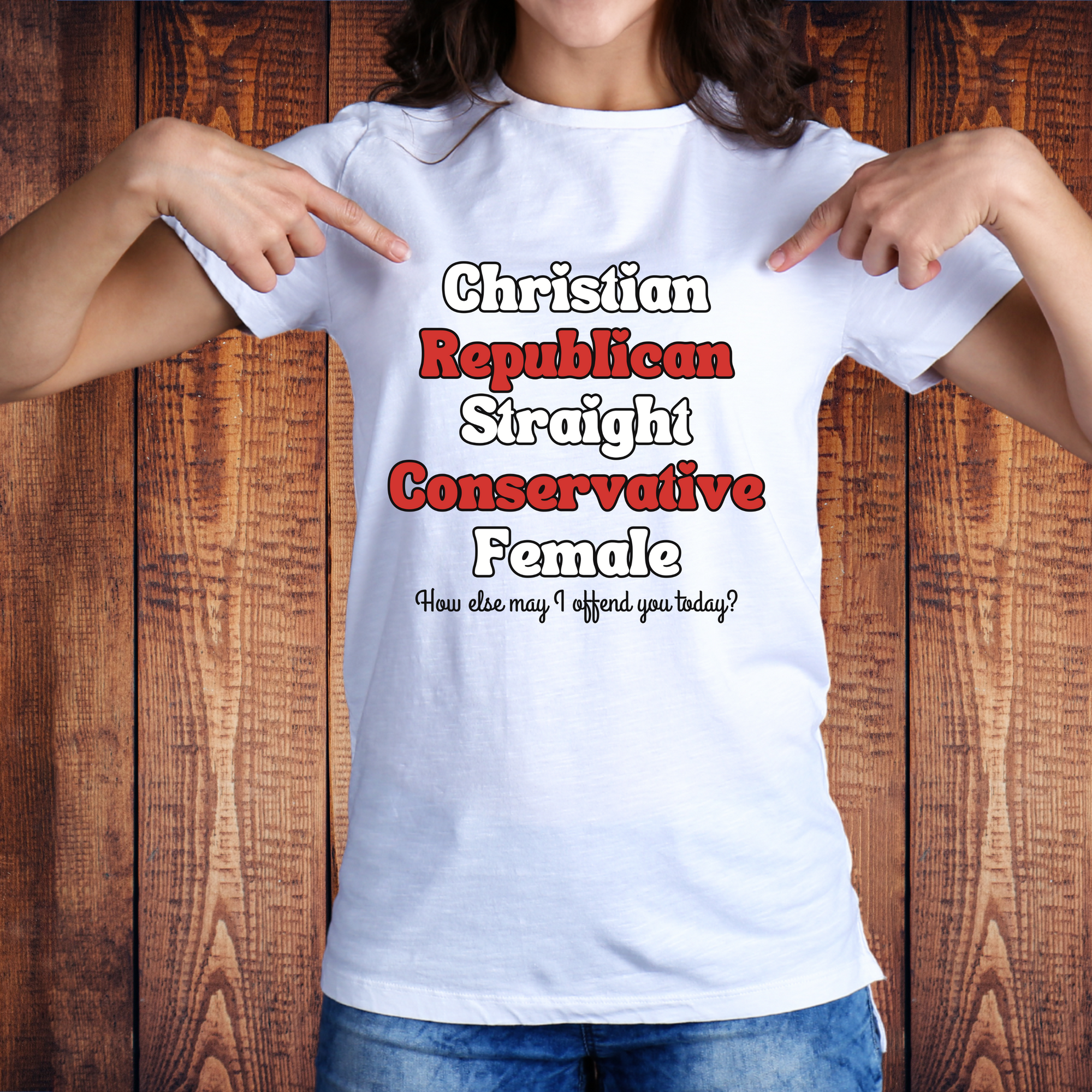 Christian Republican Straight Conservative Female Hoodie or Sweatshirt – Statement Apparel