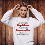 Christian Republican Straight Conservative Female Hoodie or Sweatshirt – Statement Apparel
