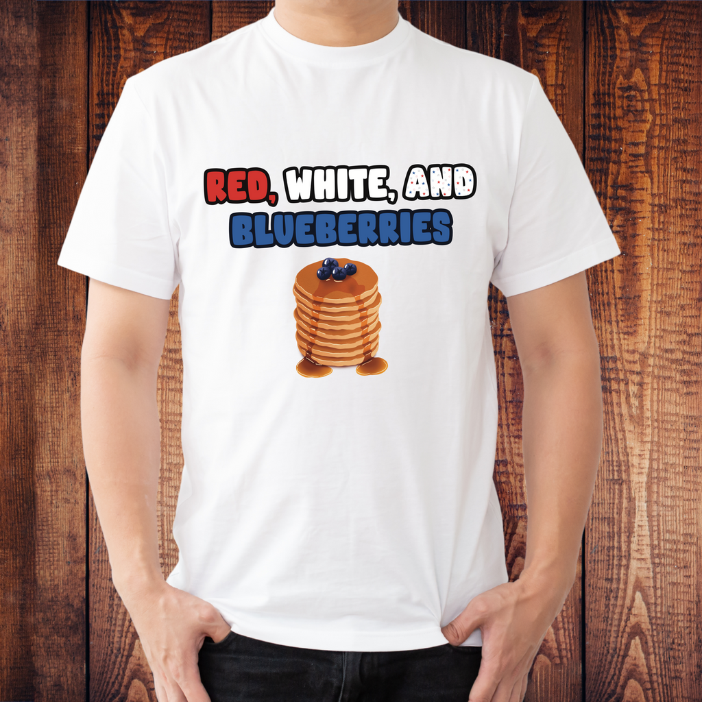 Red, White, and Blueberries Patriotic Hoodie – USA Graphic Sweatshirt