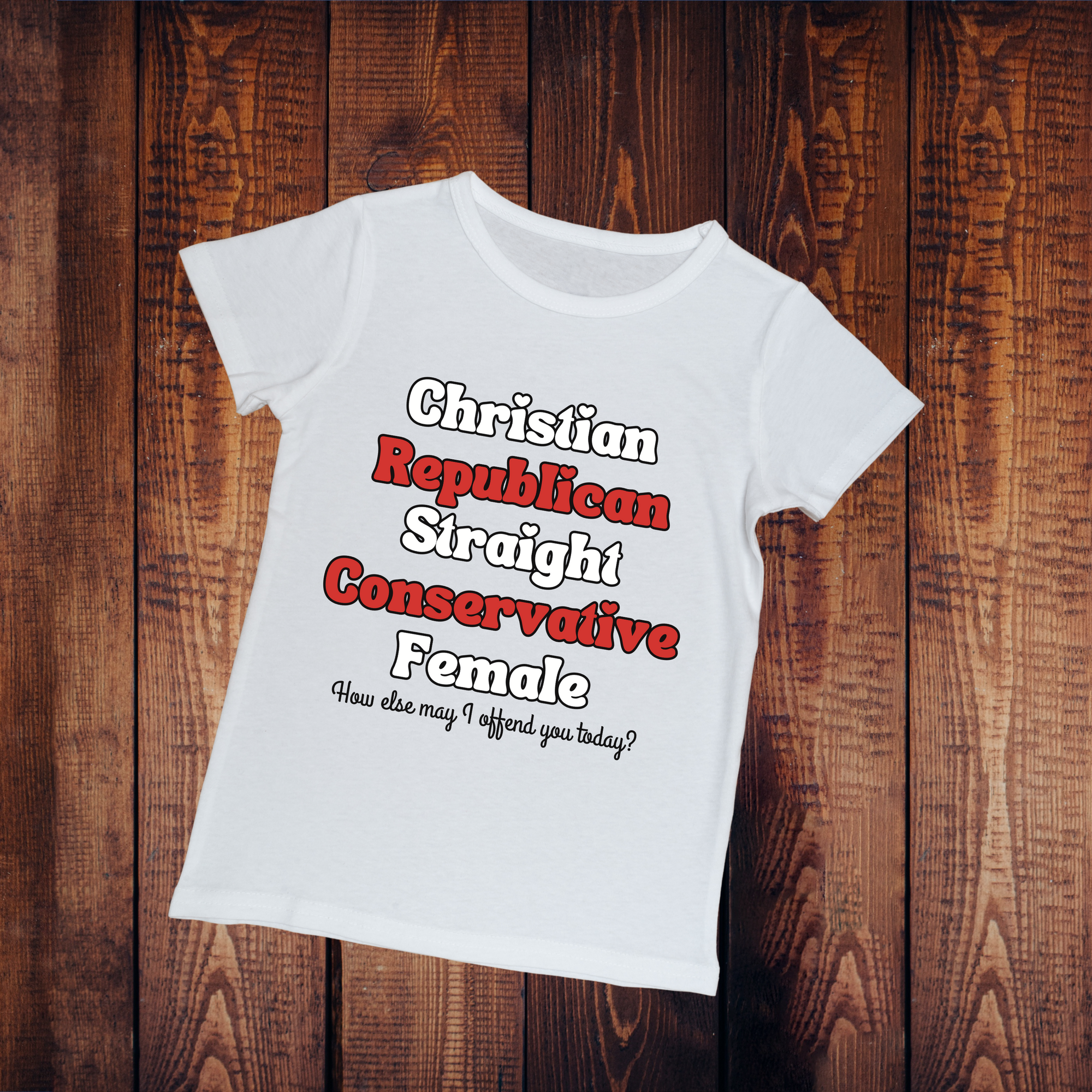 Christian Republican Straight Conservative Female Hoodie or Sweatshirt – Statement Apparel